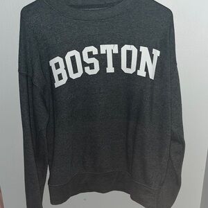 Boston Charcoal Sweatshirt